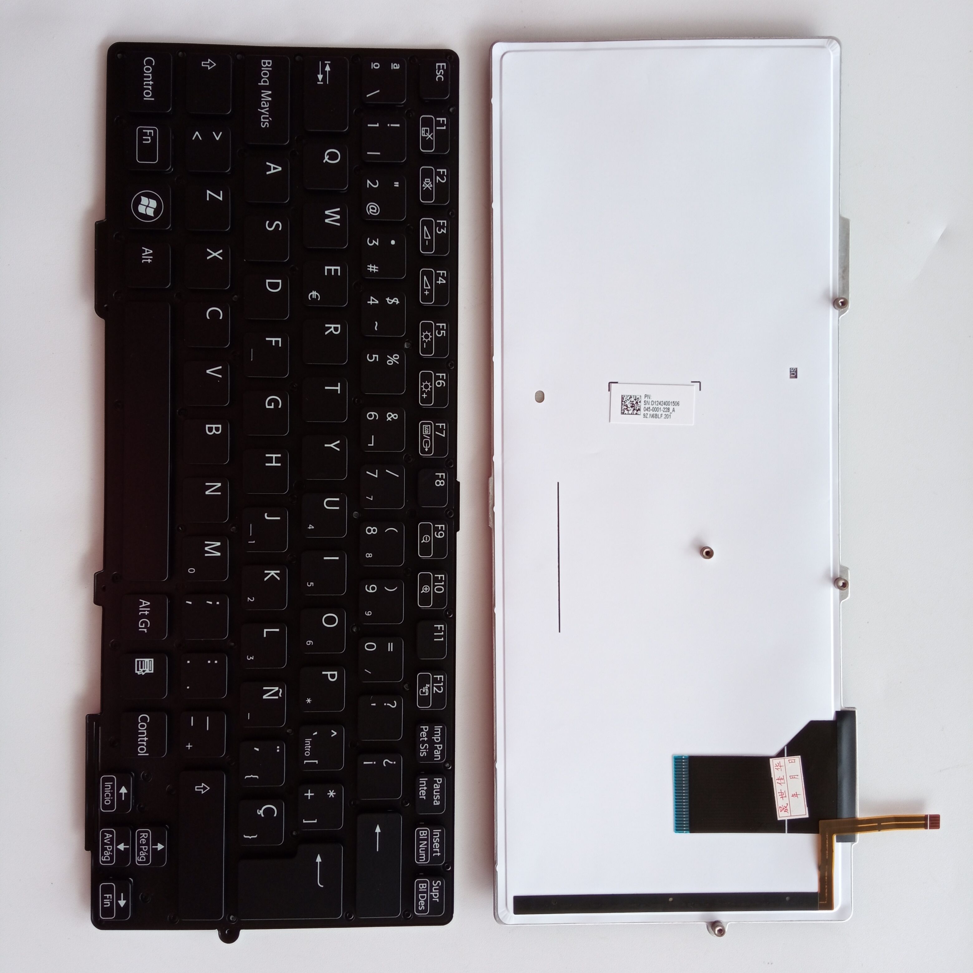 Picture of New Replacement Laptop Keyboard For SONY SVS13/SVE13 BLACK Backlit Sp Layout